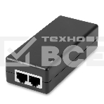 PoE-инжектор Gigabit Ethernet на 1 порт, мощностью до 30W. Совместим с оборудованием PoE IEEE 802.3af/at. Мощность PoE на порт - до 30W. Напряжение PoE - 48V(конт. 4,5(+), 7,8(-)). Порты: вх. - 1 x RJ45(10/100/1000 Base-T), вых. 1 x RJ45(10/100/1000 Base-T, PoE 48V). Питание: AC100-240V. Размеры (ШхВхГ): 50x30x105мм. Рабочая температура : -10...+55 гр. С., фото3