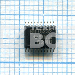 Микросхема gD75232PWR GD75232PW GD75232 75232 TSSOP-20 с разбора