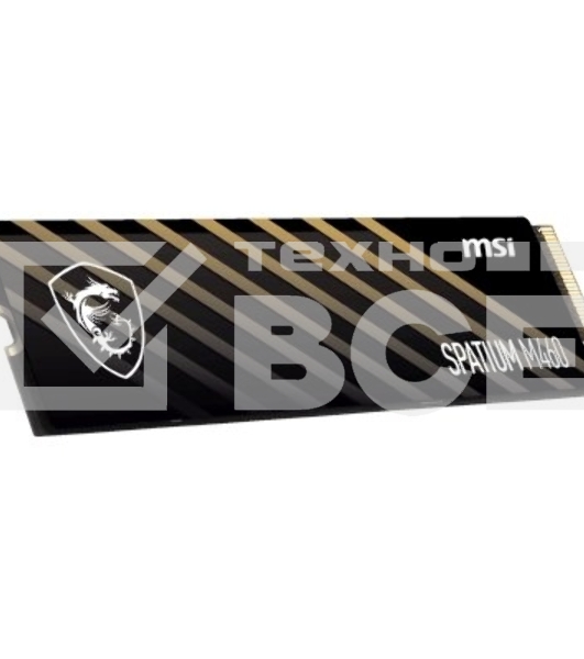 Накопитель SSD MSI SPATIUM M460, 1Tb, M.2 2280, PCIe 4.0 x4, NVMe, R/W 5000/4500