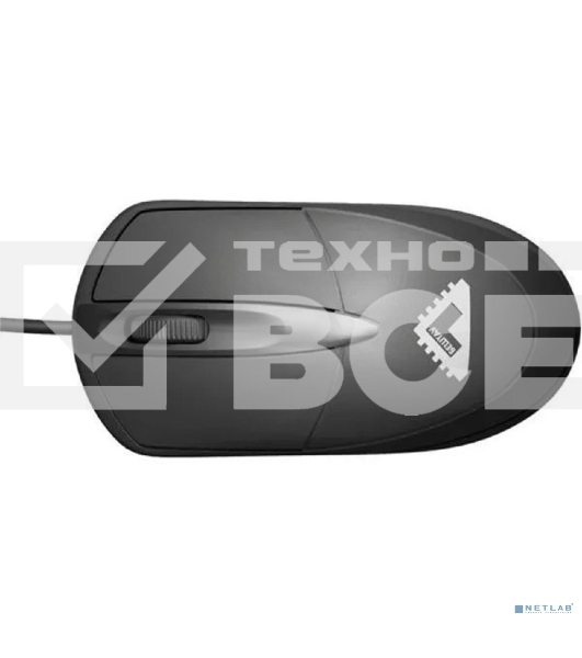 Мышь проводная БЕШТАУ М100РУ черный, 1600 dpi, USB, кнопки - 3