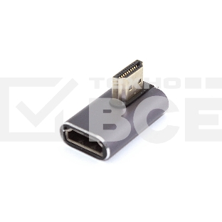 Переходник HDMI угловой  папа-мама влево