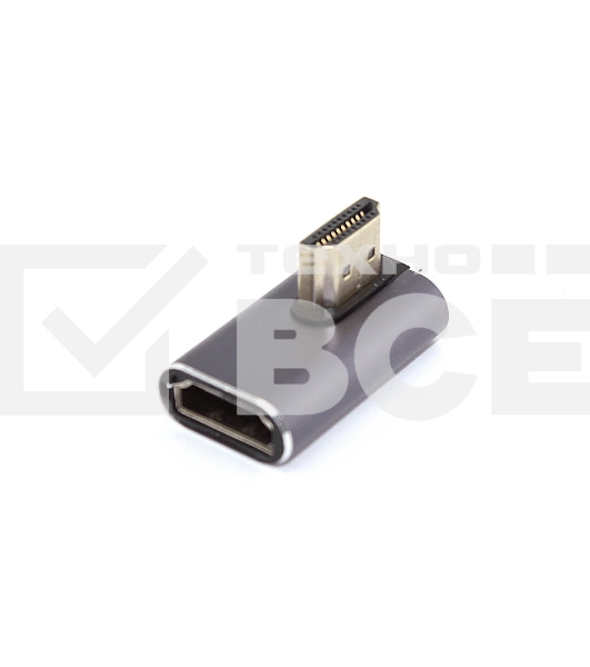 Переходник HDMI угловой  папа-мама влево