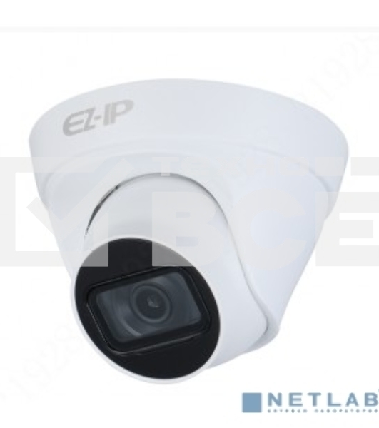 Видеокамера HDCVI EZ-IP EZ-HAC-T5B20P-A-0280B купольная, 1/2.7