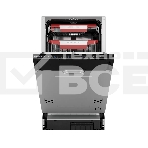 Встраиваемая посудомоечная машина Kuppersberg GLM 4581 10 комплектов, 7 программ, 3 корзины, конденсационная сушка, автоматическое открывание двери, луч на полу, полная защита от протечек, коллекция High-Tech, индикатор отсутствия воды, отображение времен, фото3