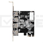 Контроллер ExeGate EXE-314 v2.0 (PCI-E x1 v2.0, 4*USB3.0 ext., разъем доп.питания Molex, VIA Labs Chipset VL805), фото4