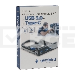 Планка USB 3.0 на переднюю панель 3.5' Gembird, FP3.5-USB3-3A1C, 3xUSB-A 3.0 + 1xType-C, фото2