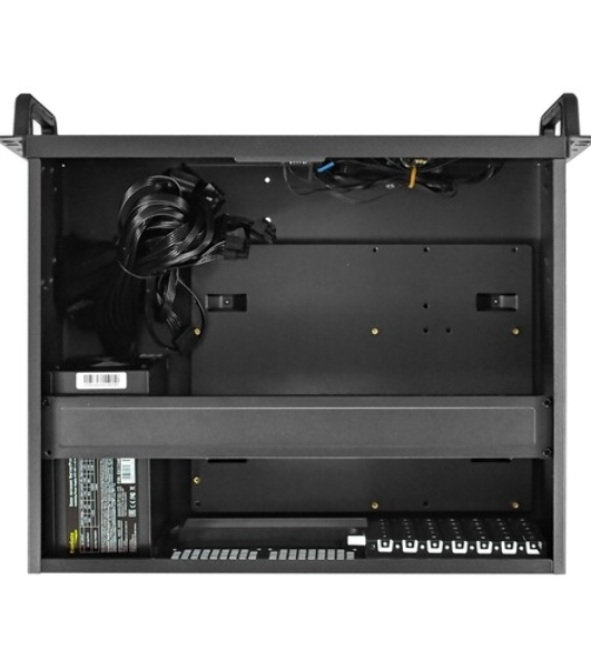 Серверный корпус ExeGate Pro 4U350-02 RM 19', высота 4U, глубина 350, БП 700PPH-SE 80 PLUS® Bronze, 2хUSB