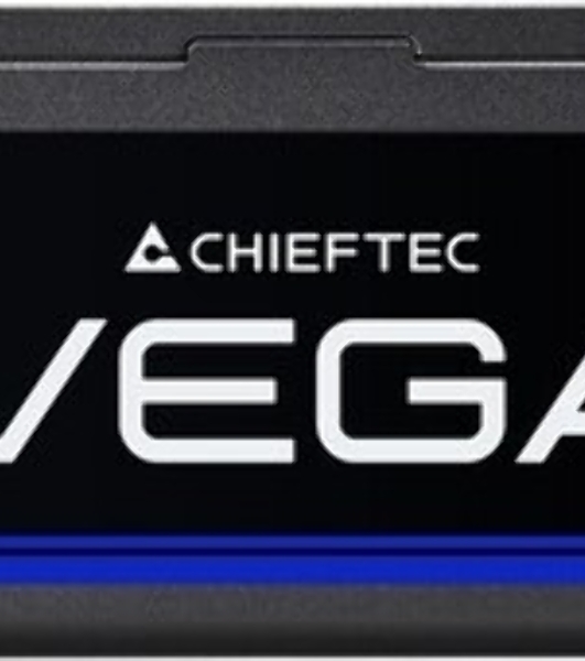 Блок питания Chieftec Vega M PPG-850-C (ATX 3.1, 850W, 80 PLUS GOLD, Active PFC, 135мм fan, Gen5 PCIe, Full Cable Management) Retail