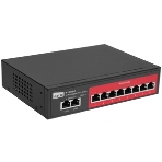 Коммутатор Netis ST110GHPDI-2G-130 8x100Мбит/с 2x1Гбит/с 8PoE 130W неуправляемый, фото8