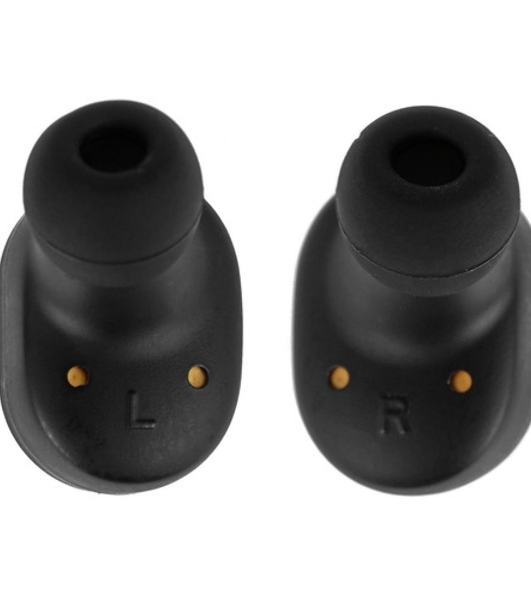 Наушники TWS GEOZON Track черный, внутриканальные, Bluetooth, до 4 ч