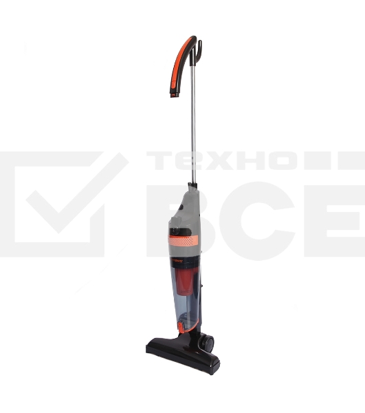 Пылесос вертикальный циклонного типа Endever SkyClean VC-294 черный/оранжевый, питание от сети, 120 Вт, уборка сухая, пылесборник 1.5 л