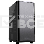 Компьютерный корпус ZALMAN S4, ATX, BLACK, WINDOW, 1x5.25