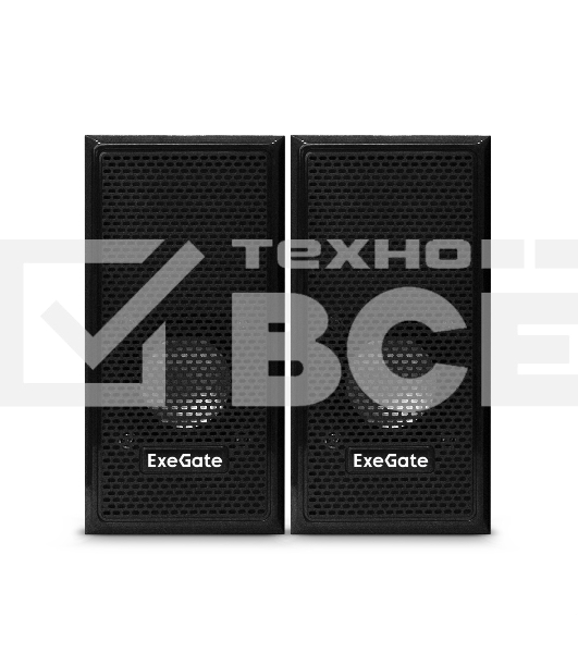 Акустическая система 2.0 ExeGate EX287058RUS Tango 312 (питание USB, 2х3Вт (6 Вт RMS), 80-20000Гц, светлое дерево)