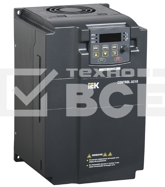 Преобразователь частоты CONTROL-A310 380В 3ф 7.5-11кВт 17-25А ИЭК CNT-A310D33V075-11TEZ