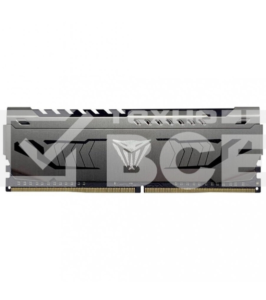 Оперативная память Patriot Viper Steel, DDR4, 16GB (1x16 GB), 3200 MHz, CL16, радиатор, чёрный