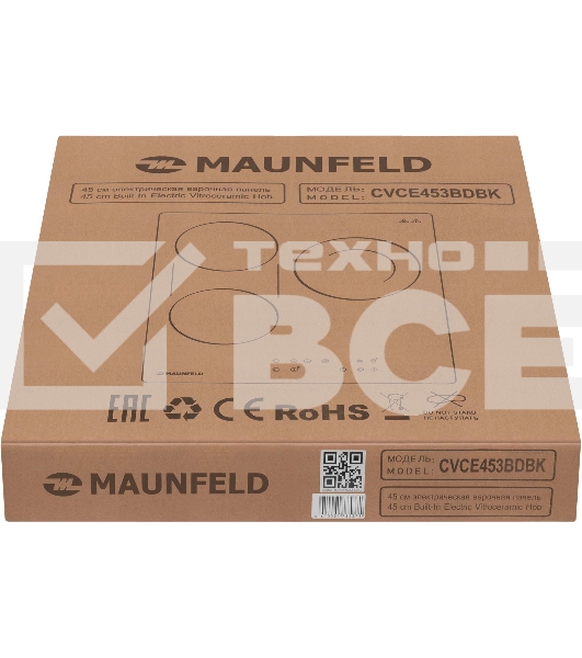 Электрическая варочная панель Maunfeld CVCE453BDBK