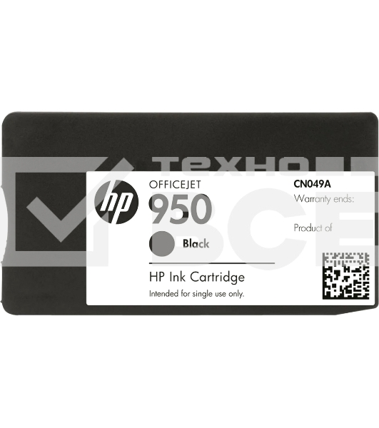 Картридж струйный HP 950 CN049AE черный для HP OJ Pro 8100/8600 (1000стр.)