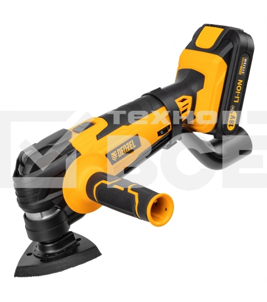 Многофункциональный инструмент аккумуляторный Denzel MTL-IB-18-02 Li-Ion 18 В 15 Ач 28401