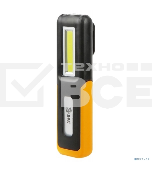 Фонарь светодиодный ЭРА рабочие 'Практик' RA-803 аккумуляторный крючок магнит miscro USB