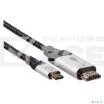 Кабель-адаптер VCOM CU423VA-1.8 HDMI A(m) -->USB 3.1 Type-Cm 4K@60Hz, 1,5 м 4895182218451, фото 1