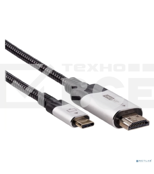 Кабель-адаптер VCOM CU423VA-1.8 HDMI A(m) -->USB 3.1 Type-Cm 4K@60Hz, 1,5 м 4895182218451