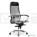 Кресло офисное МЕТТА 'SAMURAI' S-1.04, сверхпрочная ткань-сетка, черное, фото5