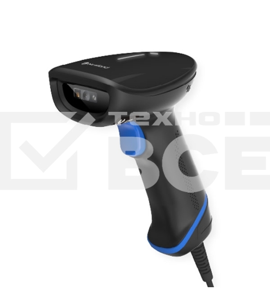 Сканер штрих-кодов HR2000 2D CMOS Wireless Bluetooth Handheld Reader with Stand/Docking Station and integrated USB-A cable