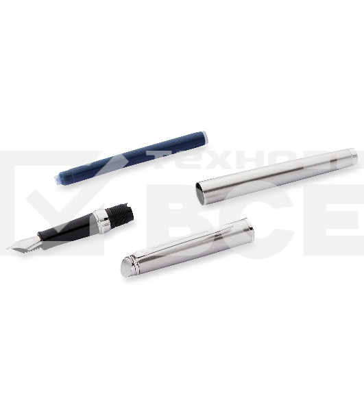 Ручка перьевая Waterman Hemisphere (CWS0920410) Steel CT F сталь нержавеющая подар.кор.