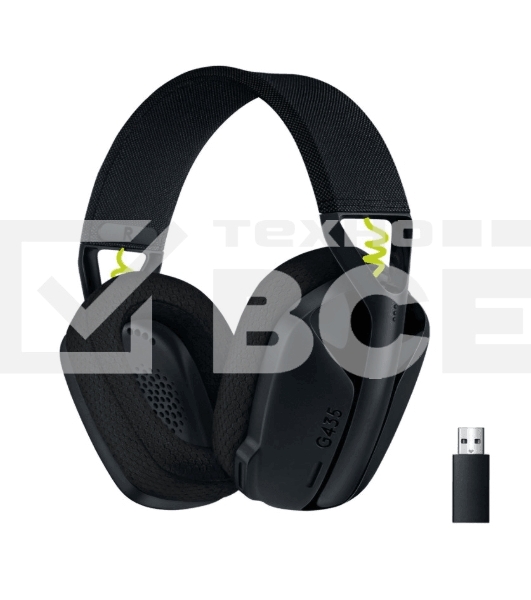 Гарнитура Logitech Headset G435 LIGHTSPEED Wireless Gaming BLACK- Retail