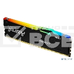 Оперативная память Kingston Fury Beast, DDR5, 16GB (1x16GB), 6000MHz, CL30, с радиатором, RGB, черный, фото4