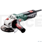 Угловая шлифовальная машина Metabo WEV 11-125 Quick 1100Вт 10500об/мин рез.шпин.:M14 d=125мм, фото2
