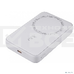 Внешний аккумулятор Aukey Magnetic 10000 Qi белый, фото5