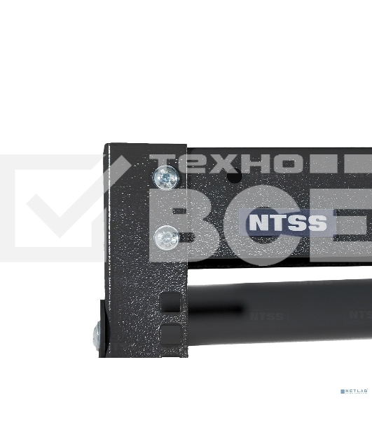 Стойка двухрамная NTSS NTSS-2POR24U/600-1000-BL 24U 550 мм x 1000 мм 600 кг черный