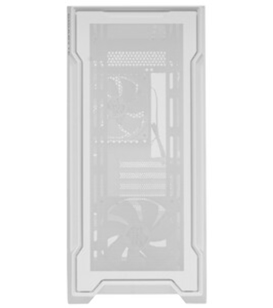 Компьютерный корпус Gigabyte C102W Gb-C102GI белый без БП M-ATX 5x120мм 4x140мм 2xUSB 3.0 audio bott PSU