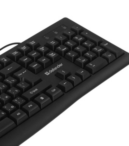 Клавиатура Defender Navigator HB-138 проводная, USB Type-A, чёрный