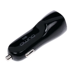 Автомобильное зарядное устройство QUMO 3A, 2 USB, 1A+2A черный, фото6