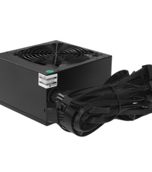 Блок питания ExeGate 550PPH-LT (EX282042RUS), 550Вт, 80 PLUS, 120мм, модульный, черный