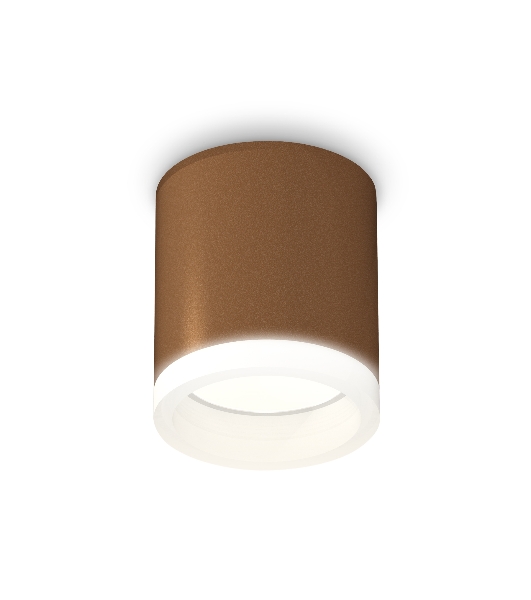 Светильник Ambrella Light XS6304040 SCF/FR кофе песок/белый матовый MR16 GU5.3 (C6304, N6245)