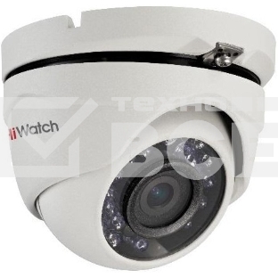 Камера видеонаблюдения HiWatch DS-T203(B) 2.8-2.8мм HD-CVI HD-TVI цветная корп.:белый