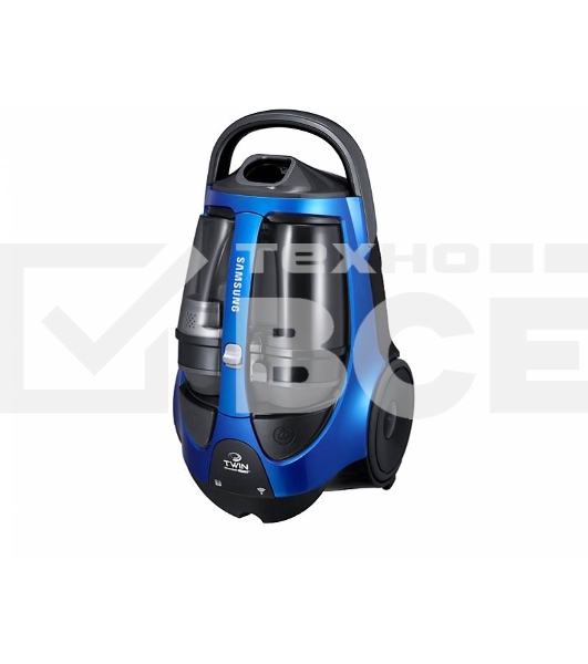 Пылесос Samsung VCC8836V36/XEV синий, 430/2200 Вт, уборка сухая, пылесборник контейнер 2 л