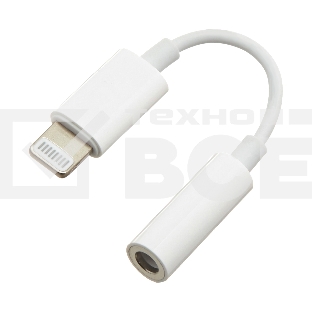 Переходник USB Cablexpert CCA-LM3.5F-01-W, Lightning/Jack3.5F, белый