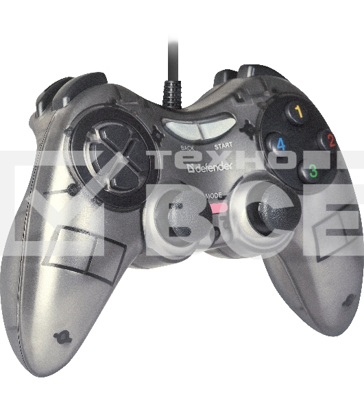 Геймпад Defender Zoom USB Xinput, 10 кнопок, 2 стика