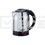 Чайник Centek CT-0037 (матовый) металл 2,0л, 2200W, большой объём, хромированная вставка, фото3