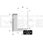 Встраиваемая индукционная варочная панель LEX EVI 320 BL  3500Вт 2конф. 58х268х500мм 30см черный, фото5