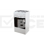 Комбинированная плита Darina S KM521 300 W, 50х45см, 2 газ. конфорки, эл. духовка, цвет белый, фото 1