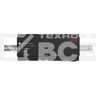 Источник бесперебойного питания Powercom DRU 500VA/300W, DIN Rail, 230V, RS-232, 2 year warranty (1114005)