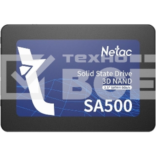 Накопитель SSD Netac SA500, 128Gb, SATA III, 2.5