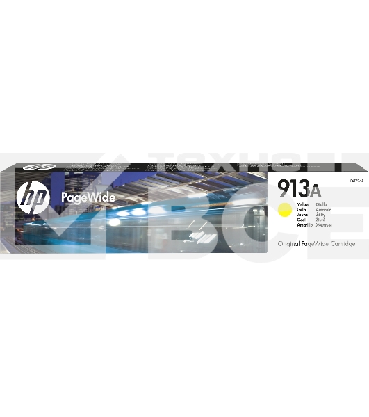 Картридж струйный HP 913A F6T79AE желтый для HP PW 352dw/377dw/Pro 477dw/452dw 3000стр.