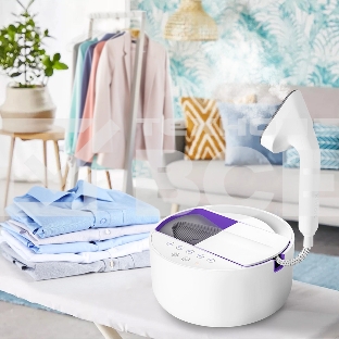 Отпариватель ручной Kitfort КТ-9110-1 2180 Вт белый/фиолетовый