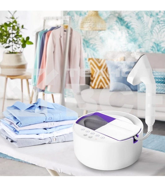 Отпариватель ручной Kitfort КТ-9110-1 2180 Вт белый/фиолетовый